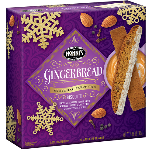 Nonni's Gingerbread Biscotti