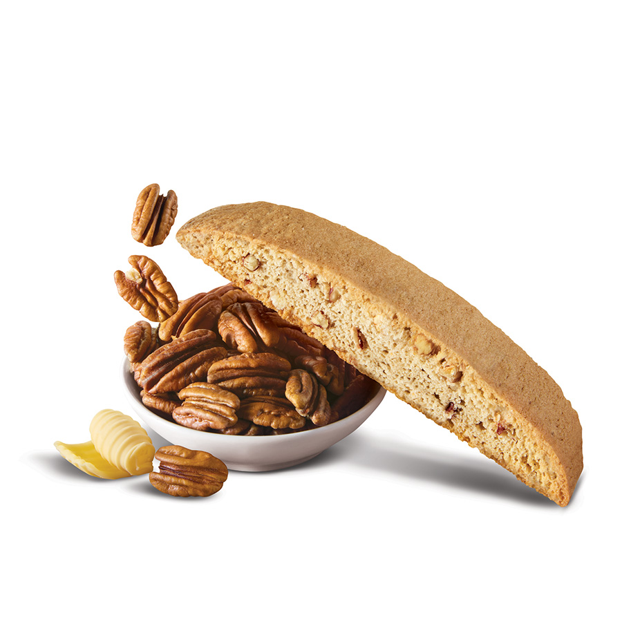 Nonnis Brown Butter Pecan Biscotti Flavor Image