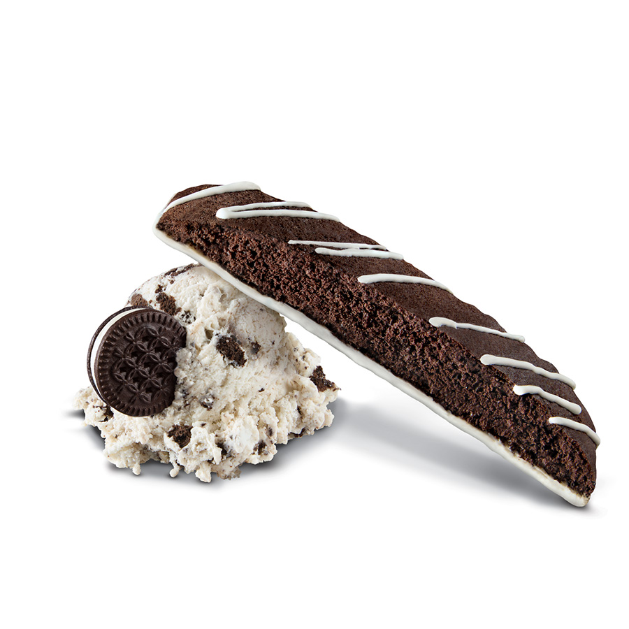 Nonnis Cookies and Creme Biscotti Flavor Image