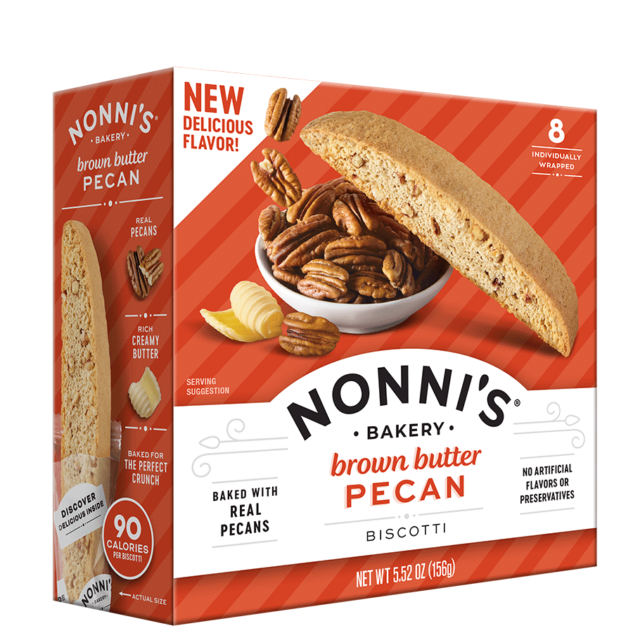 Nonni's Biscotti Butter Pecan
