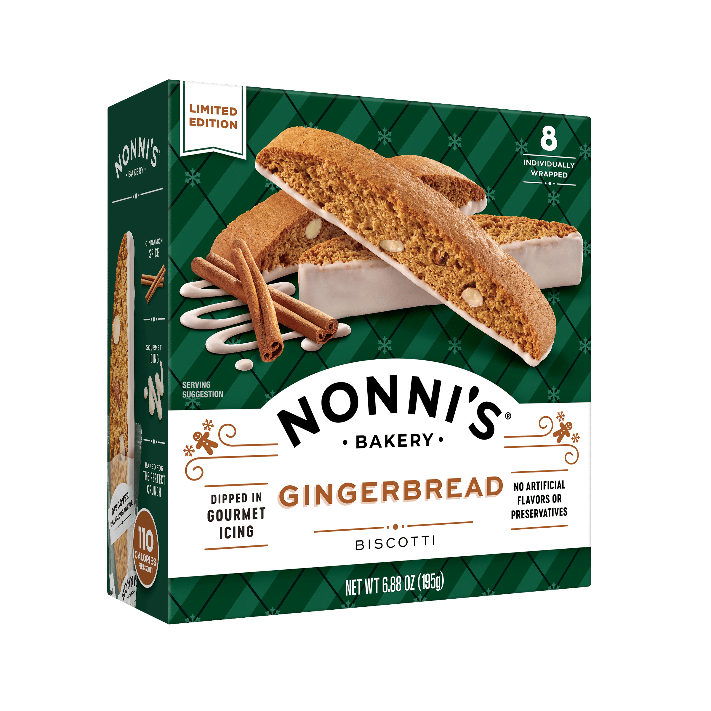 Nonnis Gingerbread Biscotti