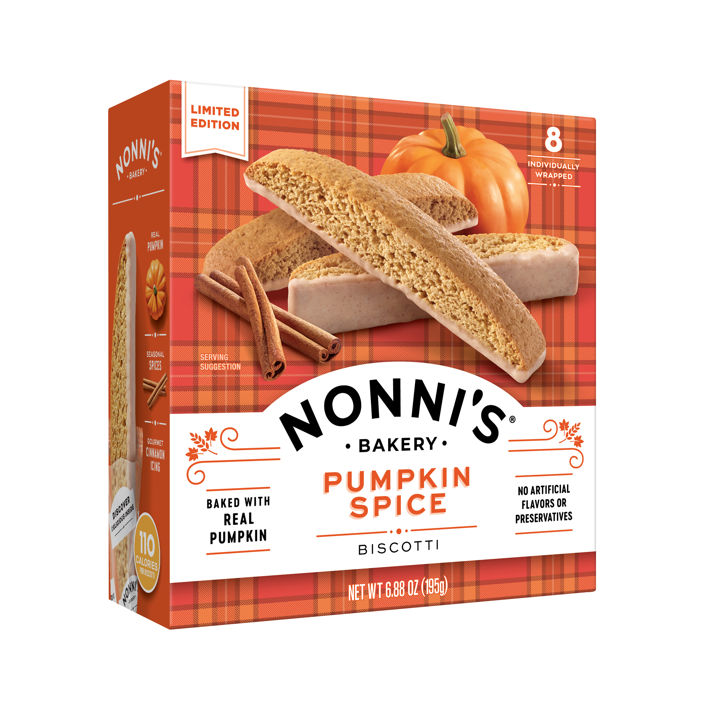 Nonnis Pumpkin Spice Biscotti